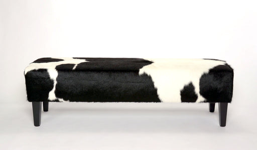 Black and white bench ottoman New Zealand
