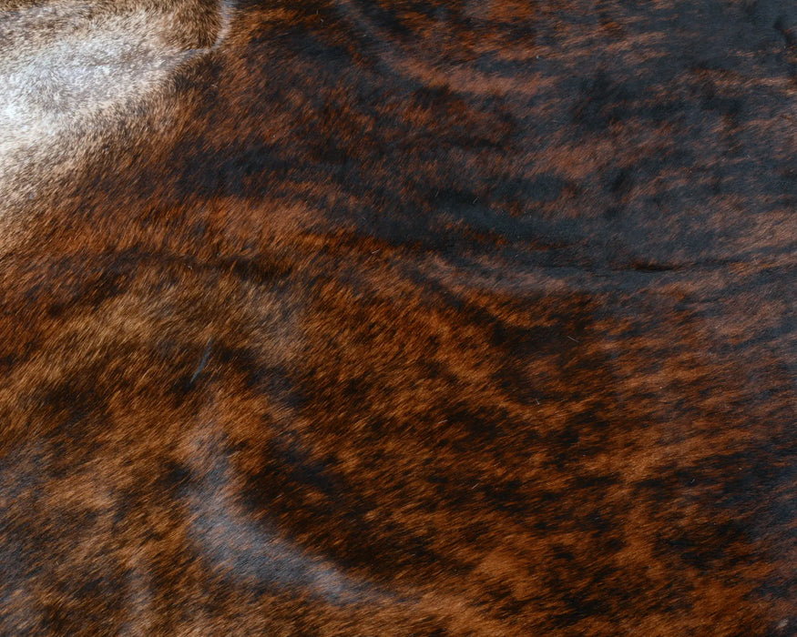 Bag 10 - Cowhide Off-Cuts Chestnut Brown Brindle