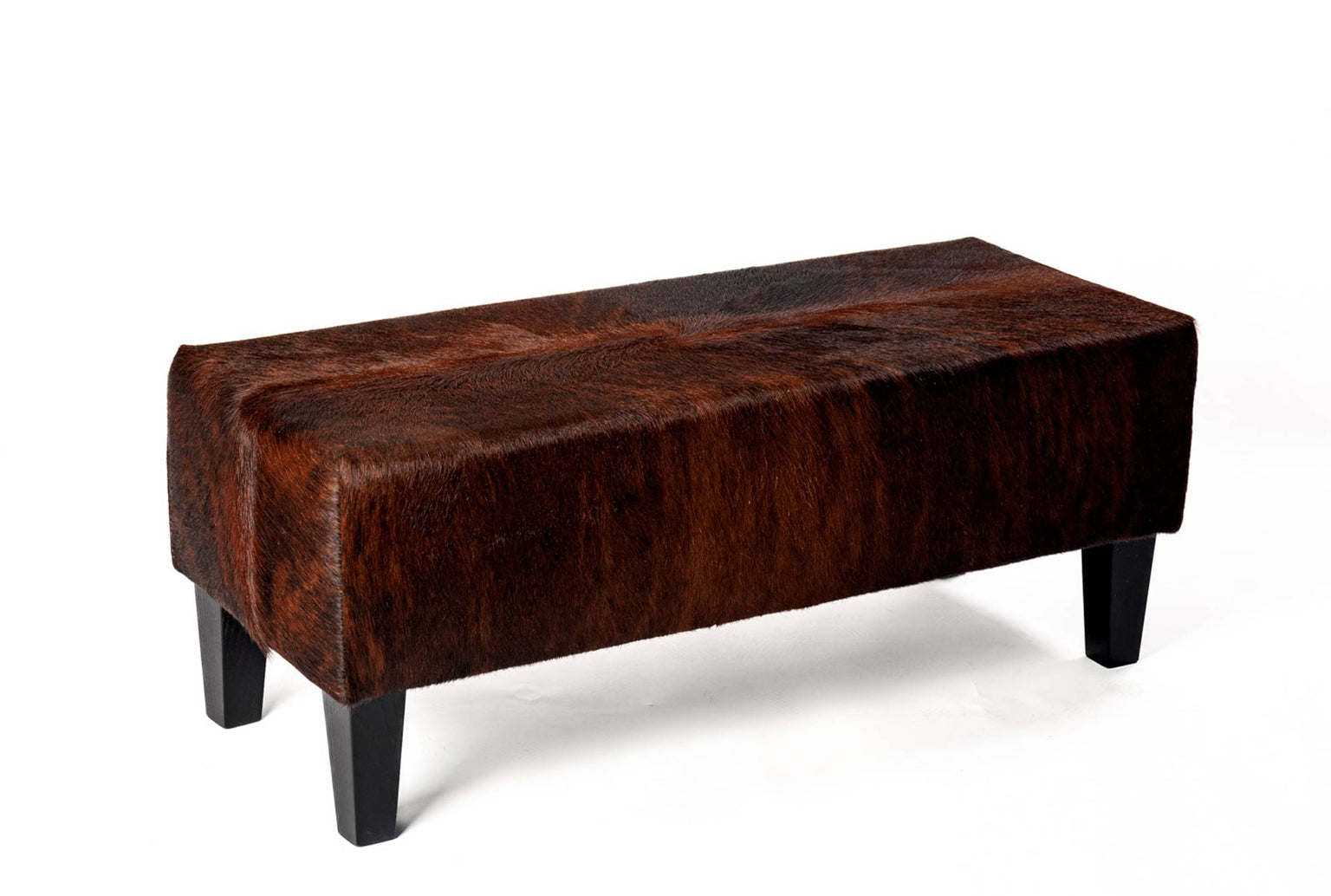 Cowhide Bench Long Ottomans NZ — Creatures