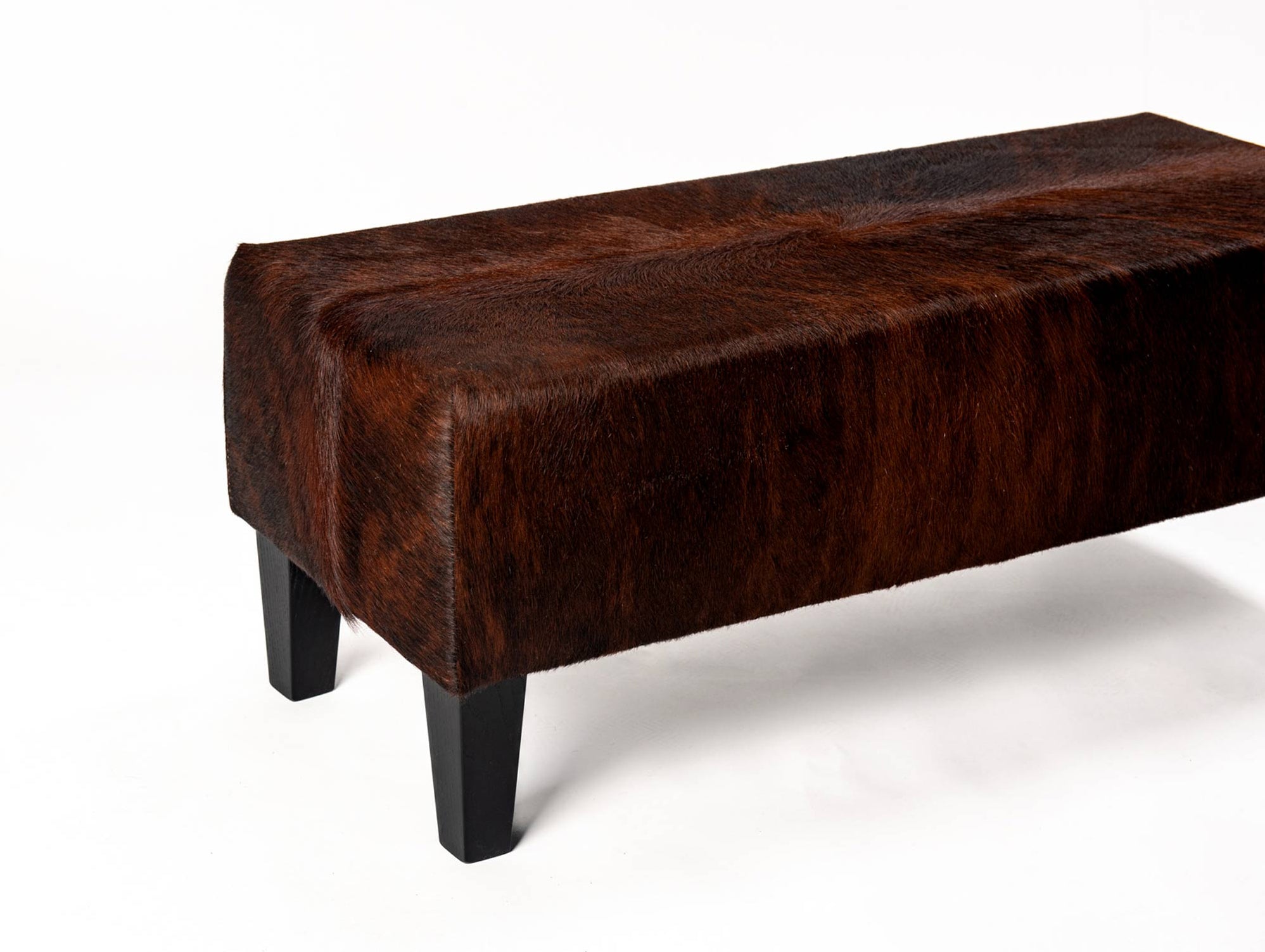Cowhide Bench Long Ottomans NZ — Creatures