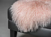 Blush Pink Tibetan Lamb Skin Australia