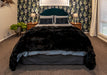 NZ Black Possum Fur Bed Runner Throw by Gorgeous Creatures