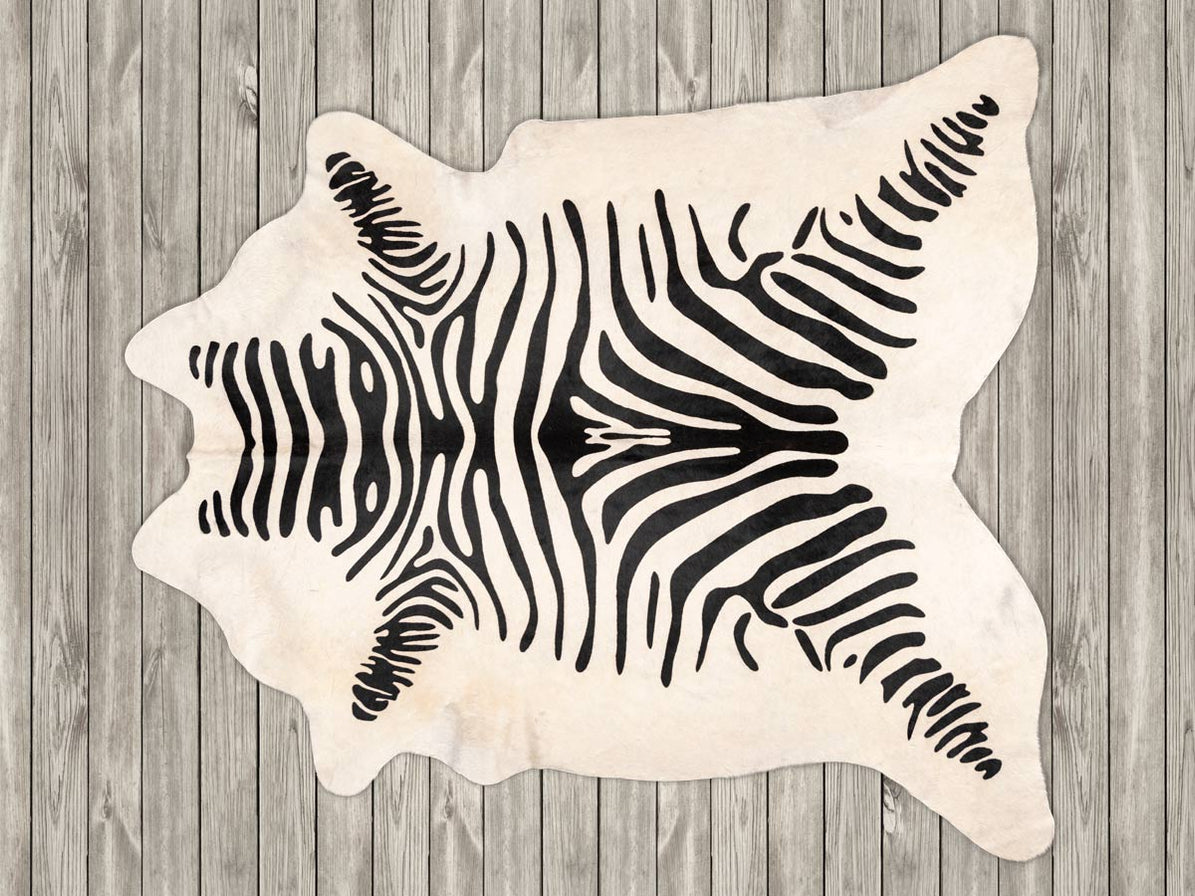 Faux Zebra Skin Hide Zebra Cow Skin Rug NZ — Creatures