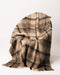 Alpaca Blanket Australia - Windermere Canterbury Check Brushed Alpaca Throw Blanket