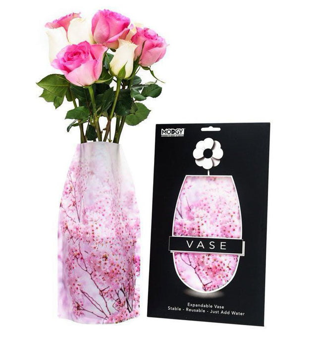 Plastic Reusable Expandable Flower Vase - Hana