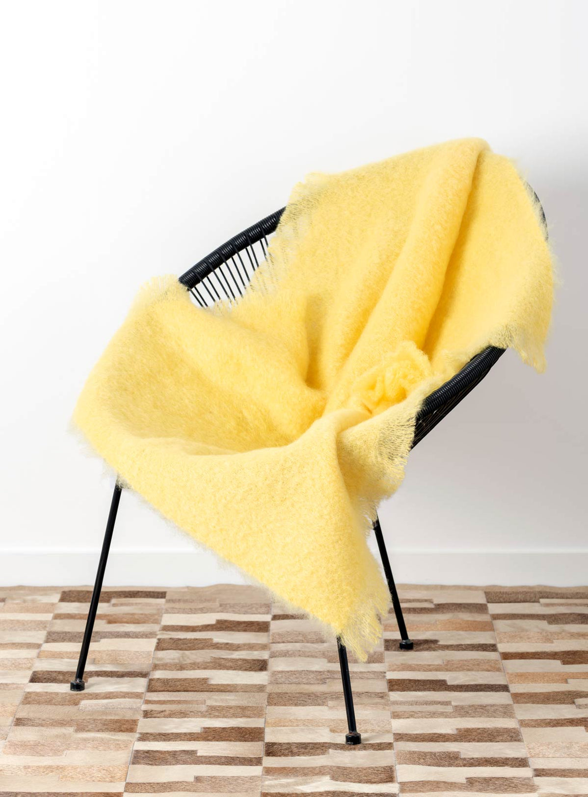 Buy a NZ Made Mohair Chair Throw Pretty Mohair Wool Throws —
