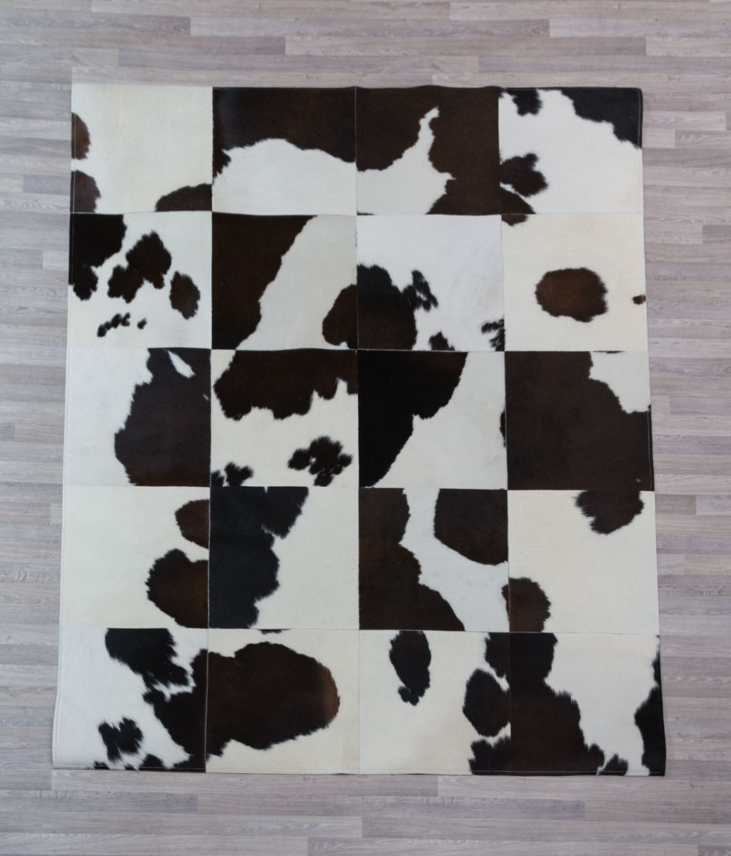 Cowhide Patchwork Rugs | Leather Rug | Stitched Cowhide Mat — Gorgeous ...