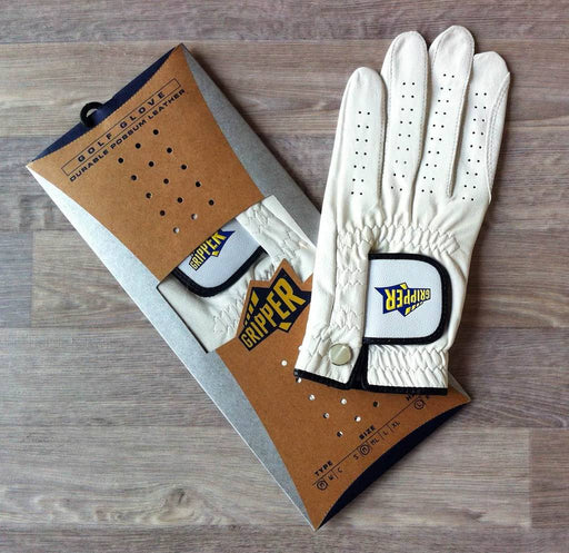 Mens leather golf gloves